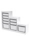 Hanah Home Armario Multiusos Swiss - Blanco